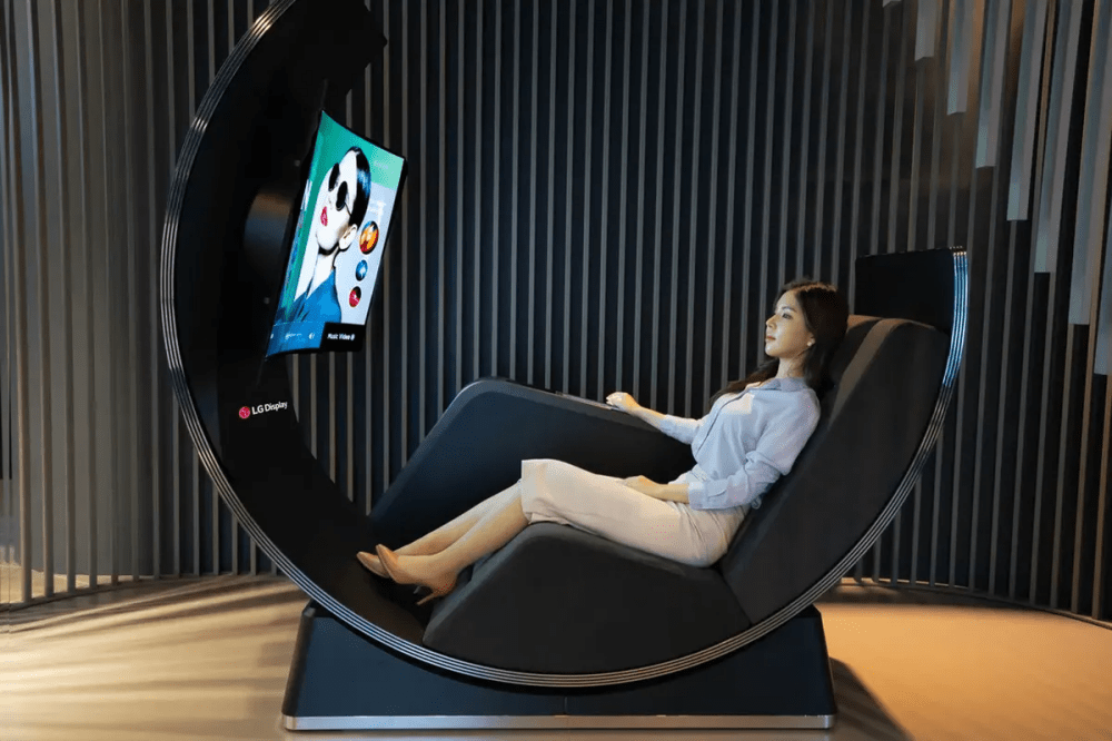 CES 2022：LG 将展示应用 OLED 屏幕的概念游戏座椅、脚踏车训练台