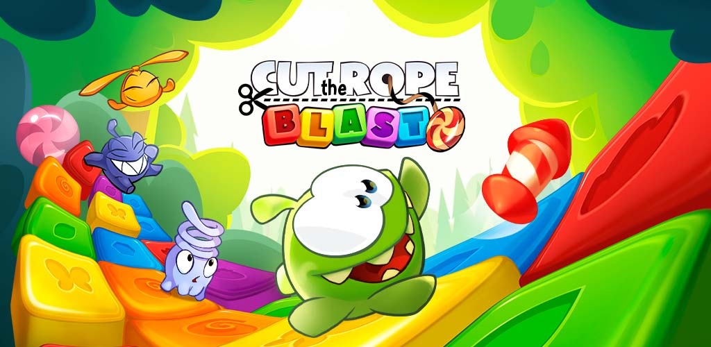 人气益智游戏《割绳子》系列新作《Cut the Rope：Blast》全球 Google Play 正式登场