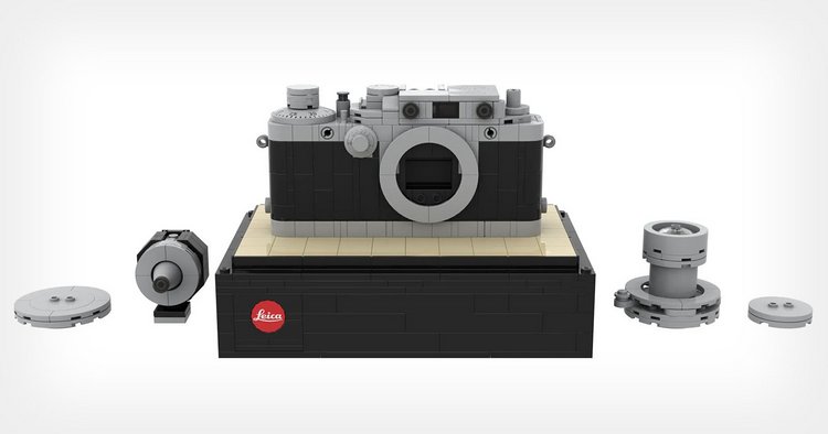 像真度更高，LEGO 版 Leica IIIf 配件多多