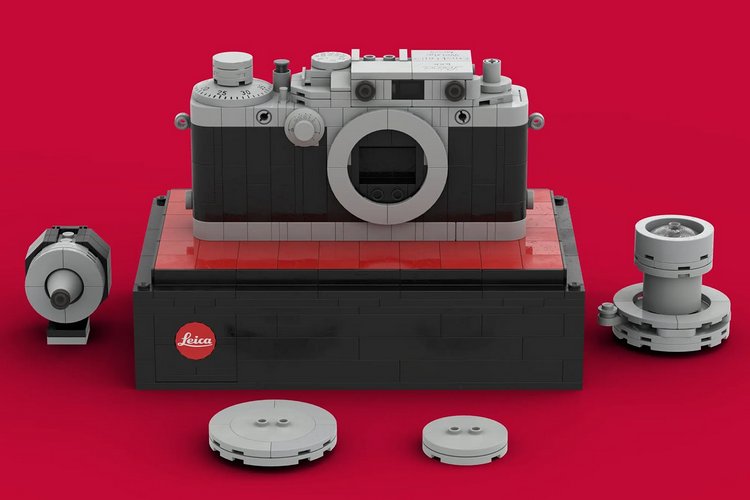 像真度更高，LEGO 版 Leica IIIf 配件多多