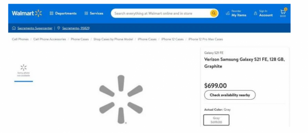 升级不涨价？ 沃尔玛官网再偷跑三星「轻旗舰」S21 FE 售价曝光