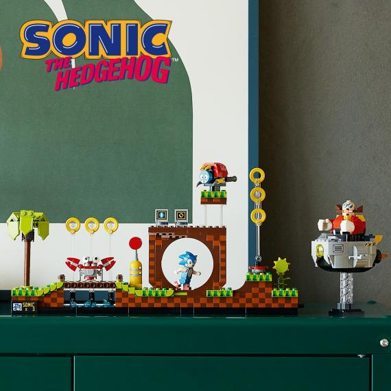 LEGO x SEGA 首度合作推出21331 Sonic The Hedgehog盒装玩具 挑战实体电玩最新体验