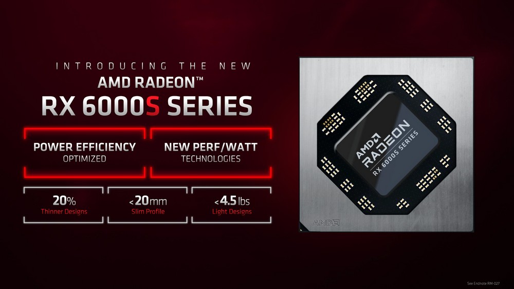 AMD 全新 Radeon RX 6000S 与 6000M 笔电 GPU 和 RX 6500 XT 显卡