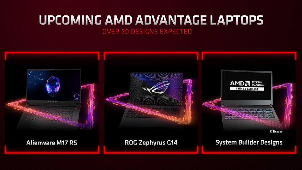 AMD 全新 Radeon RX 6000S 与 6000M 笔电 GPU 和 RX 6500 XT 显卡