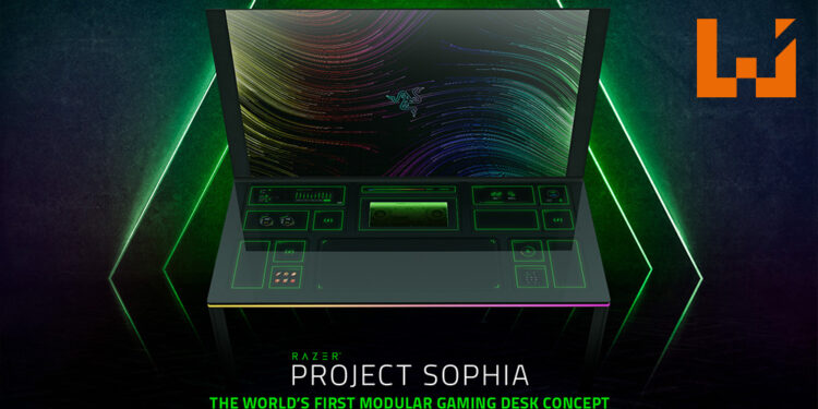 【CES 2022】椅子也会震动、桌面也有屏幕！Razer公布旗下首款电竞桌Project Sophia以及触感反馈电竞椅Enki Pro Hypersense！