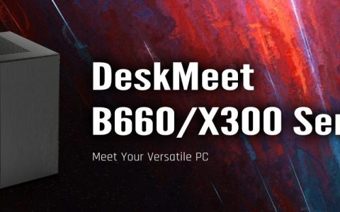 ASRock 新妖板 4 DIMM 内存的 B660/X300 ITX 主板为 DeskMeet 专用