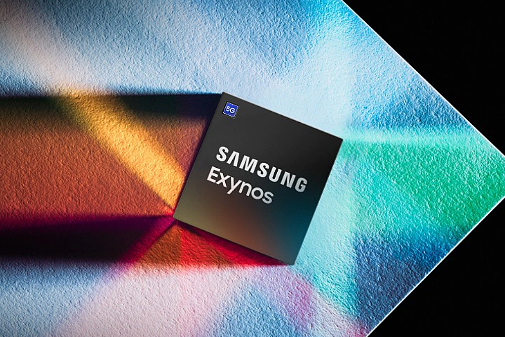 照片中提到了5G、SAMSUNG、Exynos，包含了exynos 990、三星Galaxy S20 +、金鱼草865、Exynos、三星