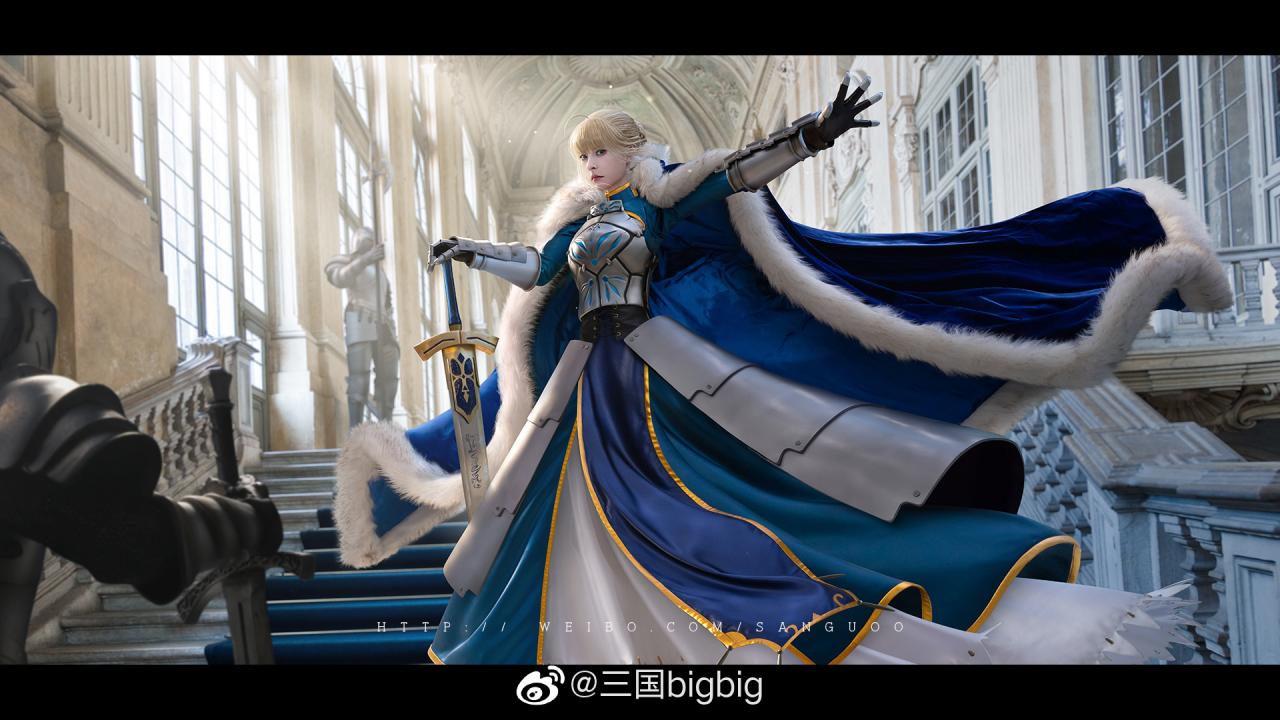 Bilibili Up主筹备600天打造最还原「Saber」 Cosplay！吾王剑之所指，吾等心之所向！