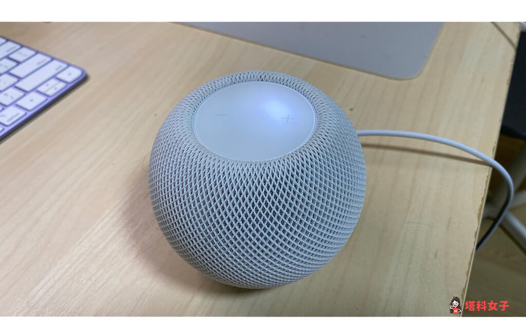 HomePod mini 配对及设定：将 HomePod mini 连接电源