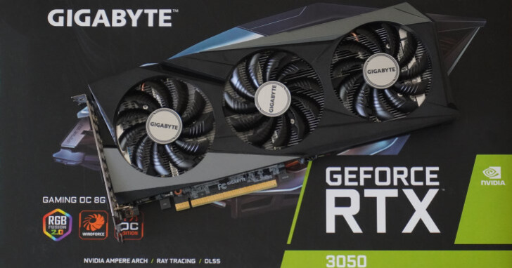 RTX功能下放50系列！ NVIDIA GeForce RTX 3050性能实测