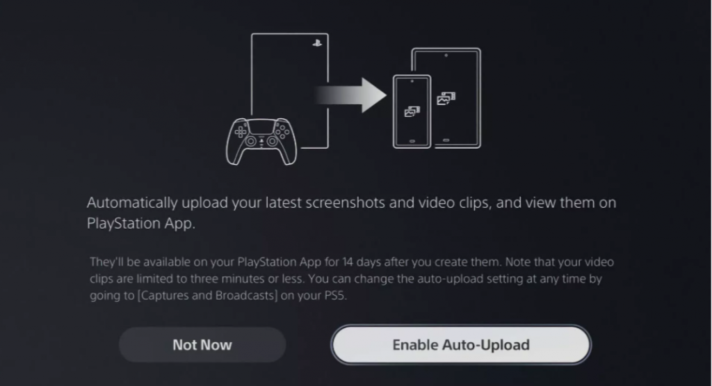 Sony PS5 悄悄推出新功能！ 游戏截图、视频用这招直接上传手机