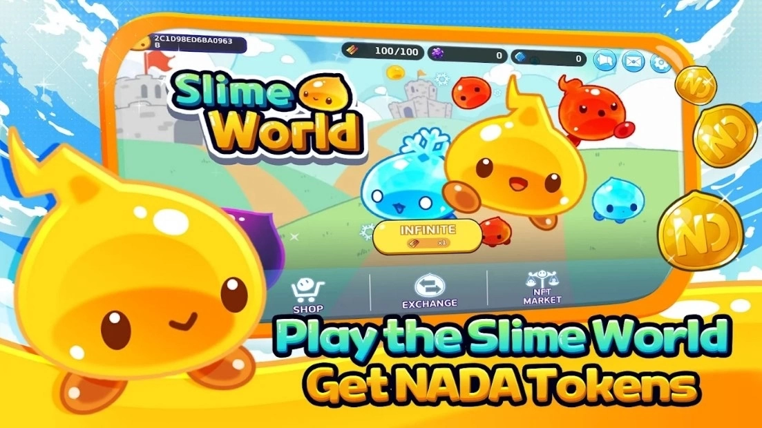 区块链游戏《Slime World 史莱姆世界》全球 Google Play 预约开始