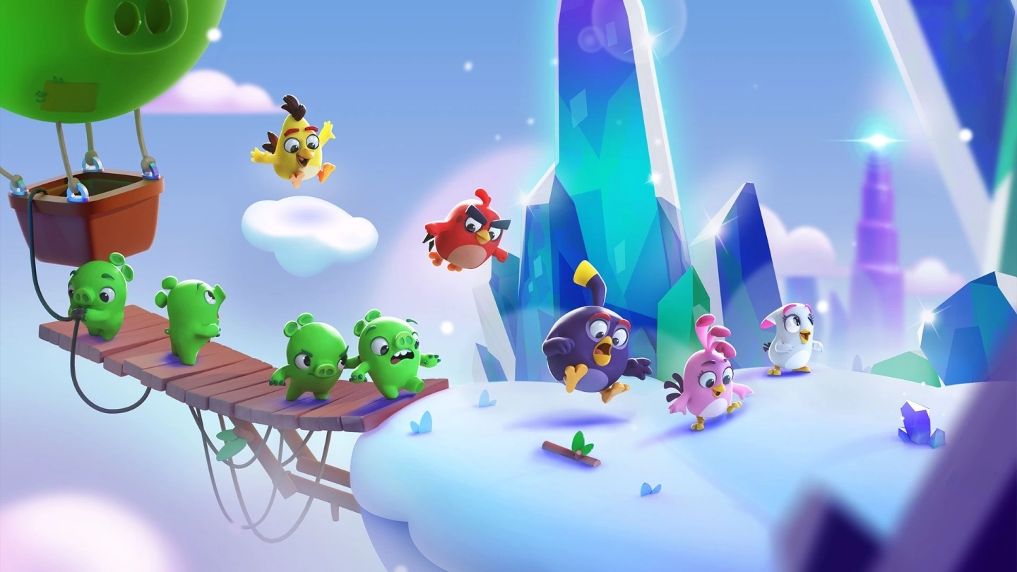 《愤怒鸟》系列新作《Angry Birds Journey》iOS 版 App Store 正式上架
