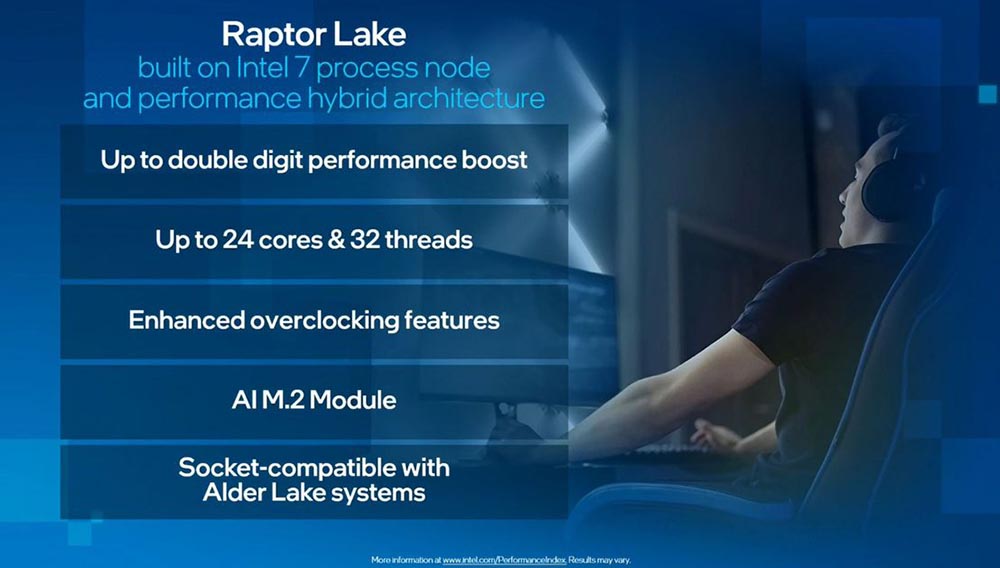 Intel宣布新一代 Raptor Lake 处理器最高具备 24 核心和 32 线程，Arc 桌机显卡 Q2 上市 