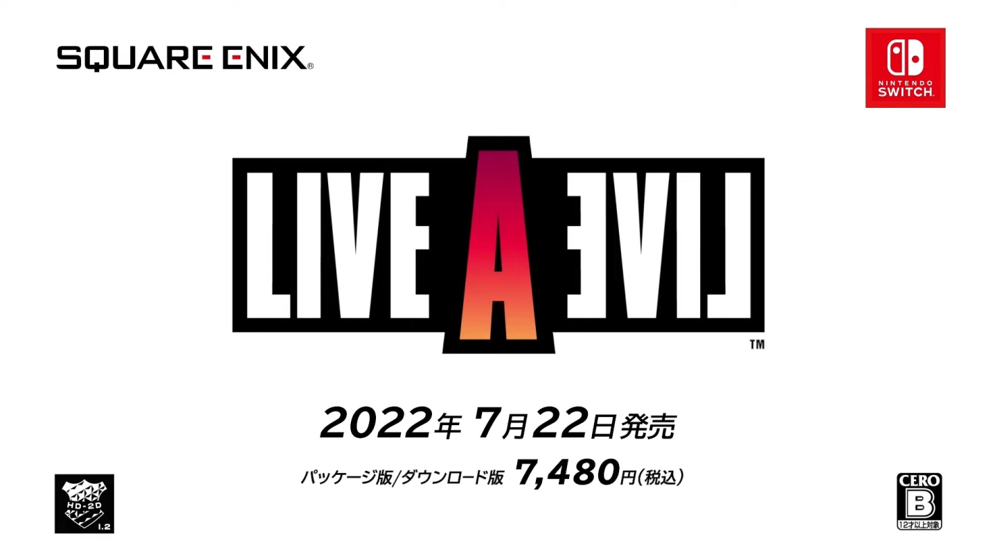 经典超任RPG《LIVE A LIVE狂飙骑士》HD-2D重制版7月WTIch发售，确认支持繁体中文 