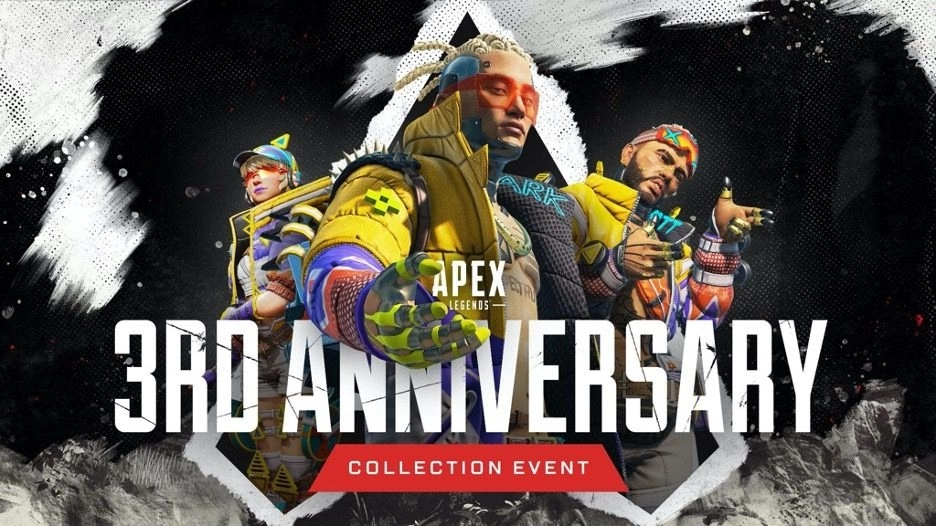 在周年庆收藏活动中大肆庆祝《Apex 英雄》三周年 