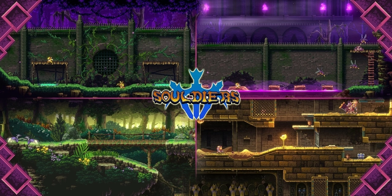 像素风平台动作游戏《Souldiers 英灵士魂》开启Steam限时试玩Demo 