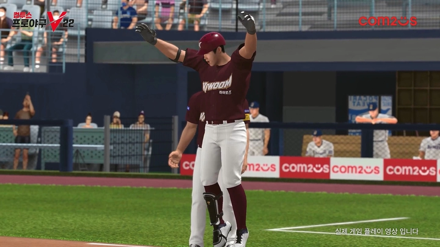 《Com2us Pro Baseball V22》公开游戏首次实机展示，带来最拟真职棒竞技体验