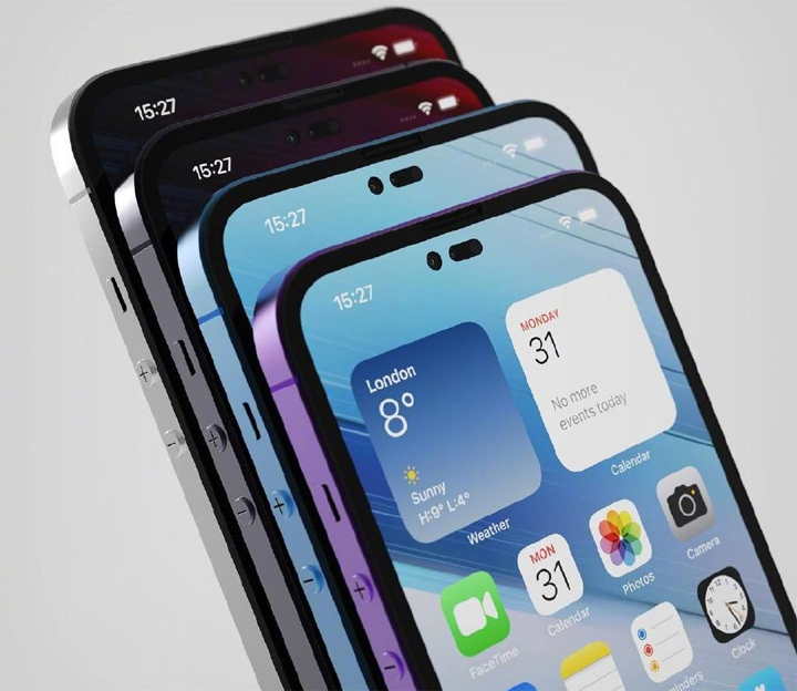 苹果iPhone 14系列贴膜曝光 屏幕顶部出现大改变(iphone14出场贴膜了嘛)