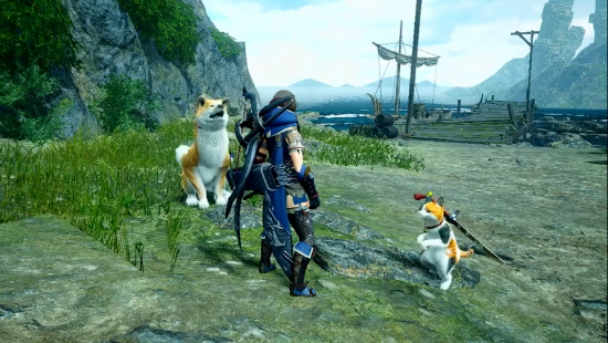 《魔物猎人崛起：破晓》公布限定特典 名犬及三花猫外观装备