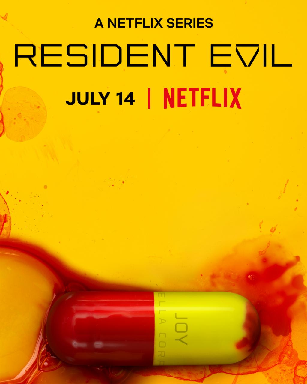 Netflix宣布《Resident Evil》真人剧集将于7月14日开播！释出了T病毒主题海报！