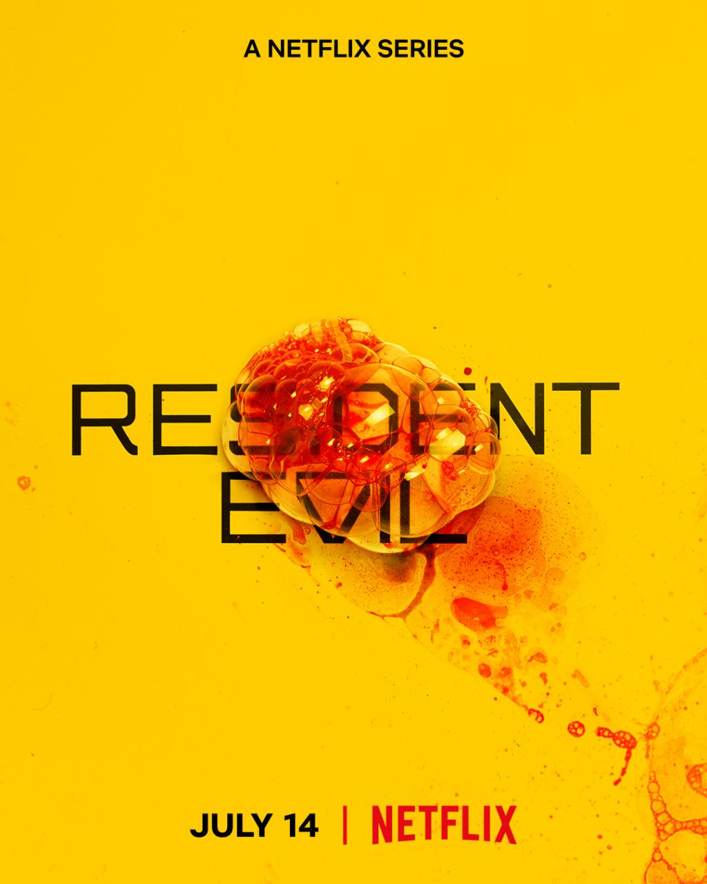 Netflix宣布《Resident Evil》真人剧集将于7月14日开播！释出了T病毒主题海报！