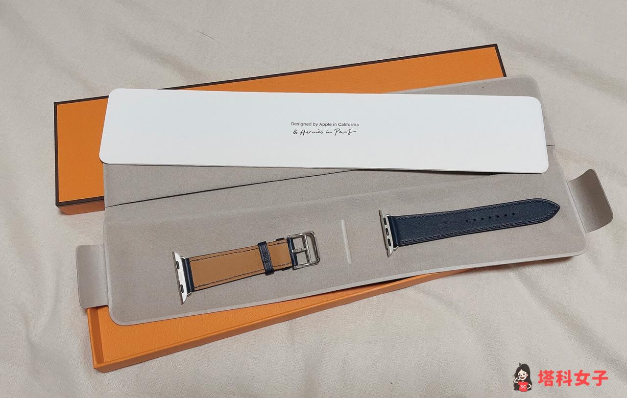 Apple Watch Hermès 表带开箱：表带收纳