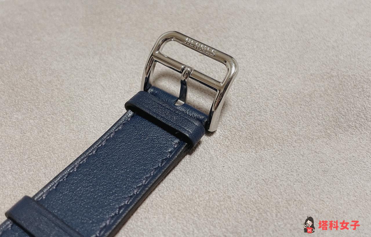 Apple Watch Hermès 表带开箱：不锈钢表扣