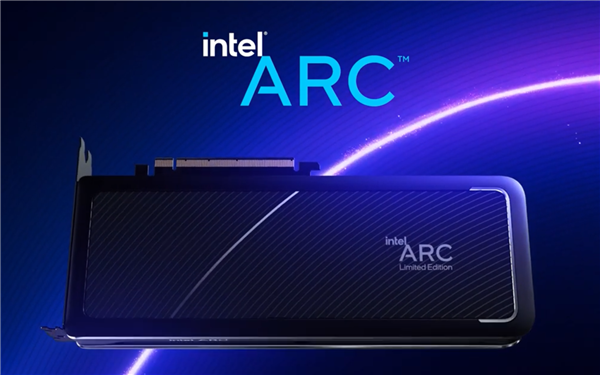 Intel Arc显卡限量版：双风扇+发光logo 顶配16GB显存