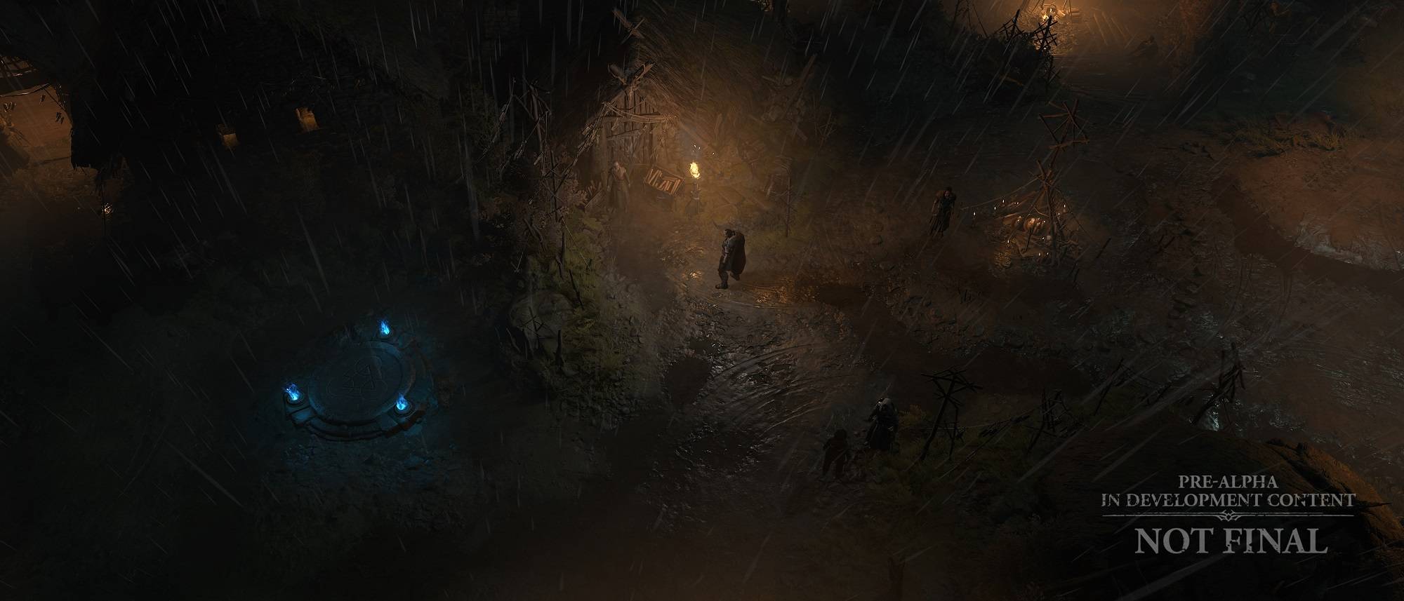《暗黑破坏神 IV》将是该系列游戏中最黑暗、看起来最贴近真实的作品，但比起完全的写实，团队更注重营造出令人身临其境的游戏环境。