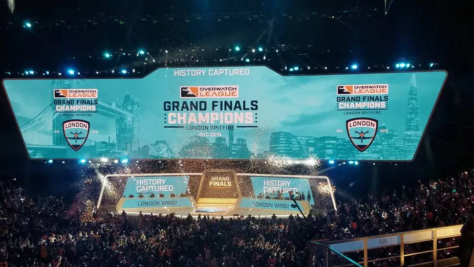 2018 OWL 总决赛（Credit：PCGamer）