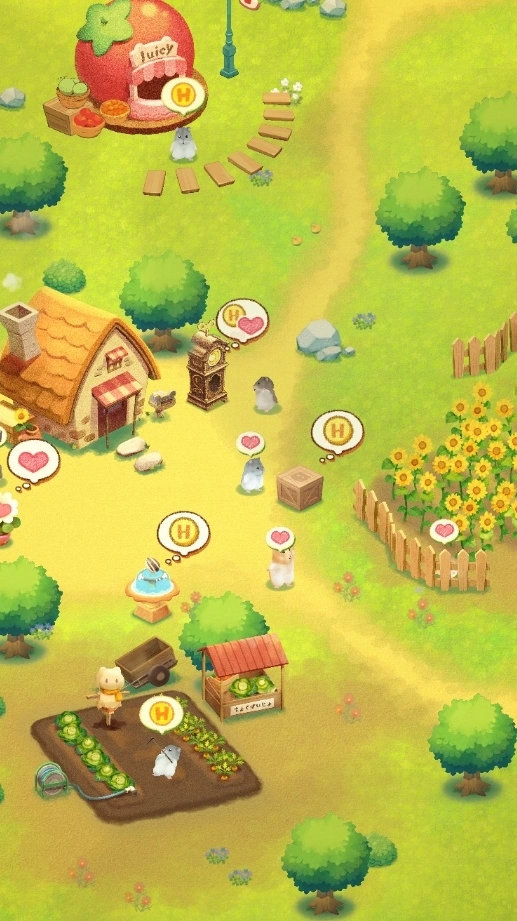 超可爱「助六」仓鼠画家「GOTTE」美术设计《hamster valley》iOS 限定封测 4 月中推出