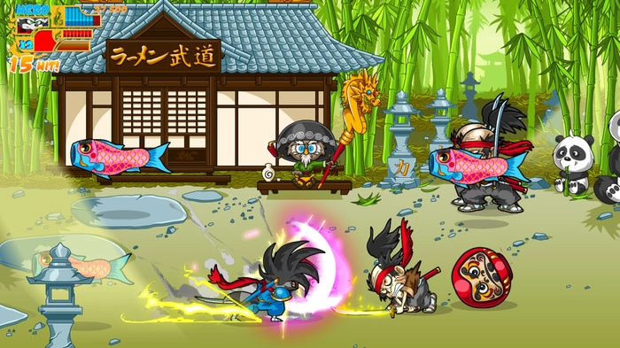 《Jitsu Squad》四人协力型横向卷轴动作即日起 Steam 正式上市