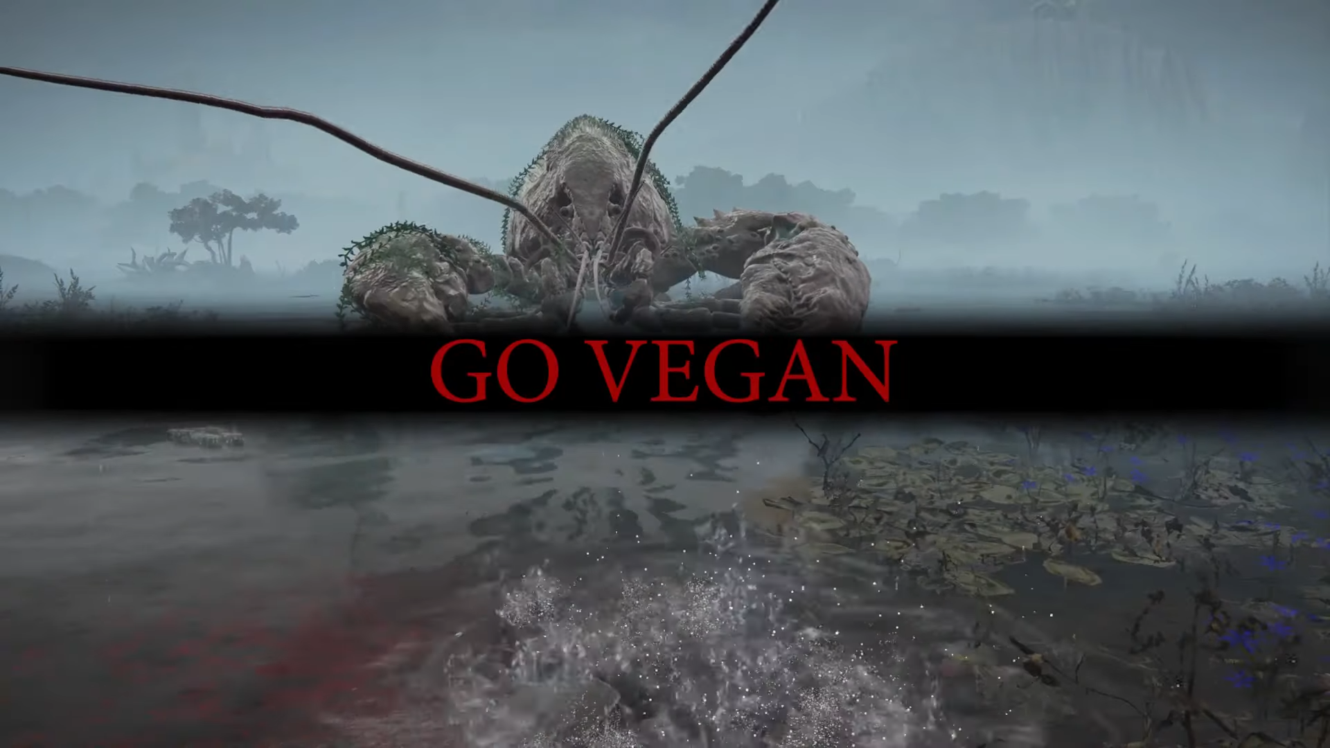 动保团体呼吁《艾尔登法环》玩家善待动物，并将「You Died」改为「GO VEGAN」