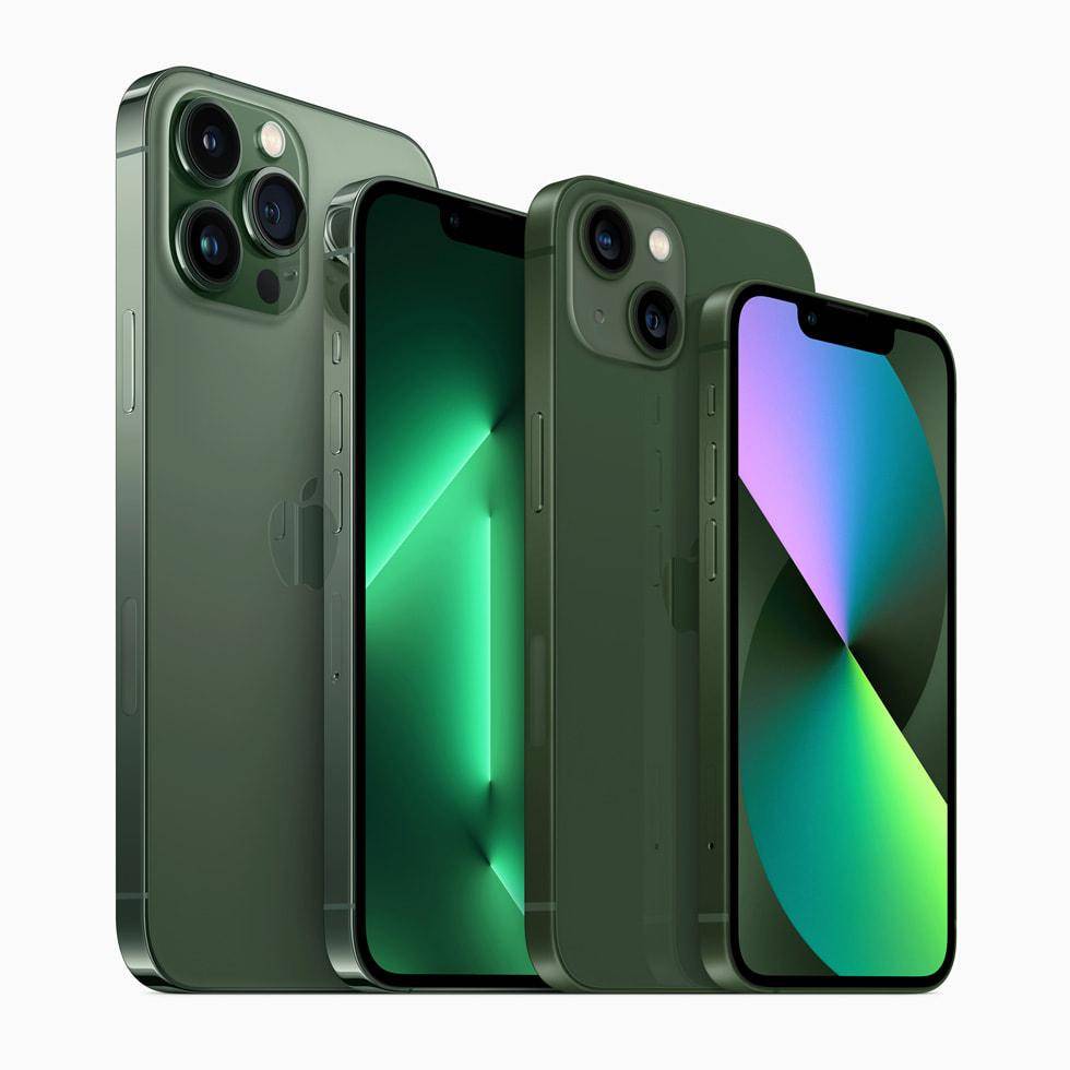 iPhone 13 Pro"松岭青"全新配色背后来头不小！ 跟夜幕绿差在这一点