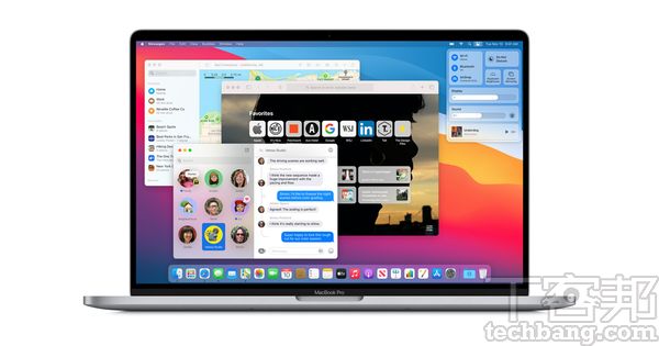 伴随苹果M1家族推出，在 Mac 上即可运行 iOS 与 iPadOS App，且开发者不需特别修改代码。