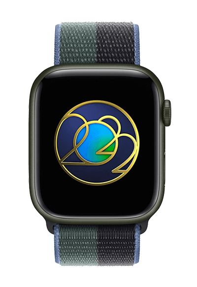 2022 Apple Watch 地球日挑战：奖章