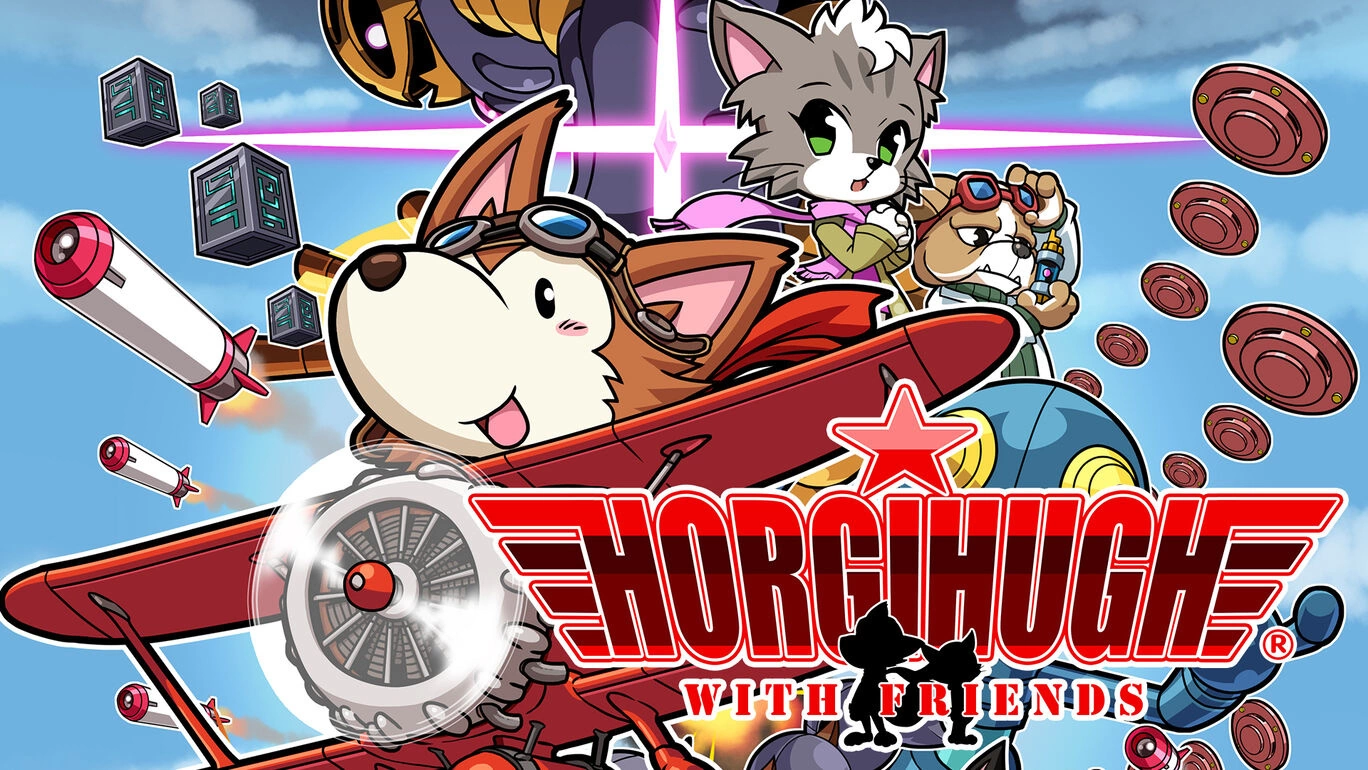 横向卷轴射击游戏《HORGIHUGH with Friends》确定推出Nintendo Switch中文版！