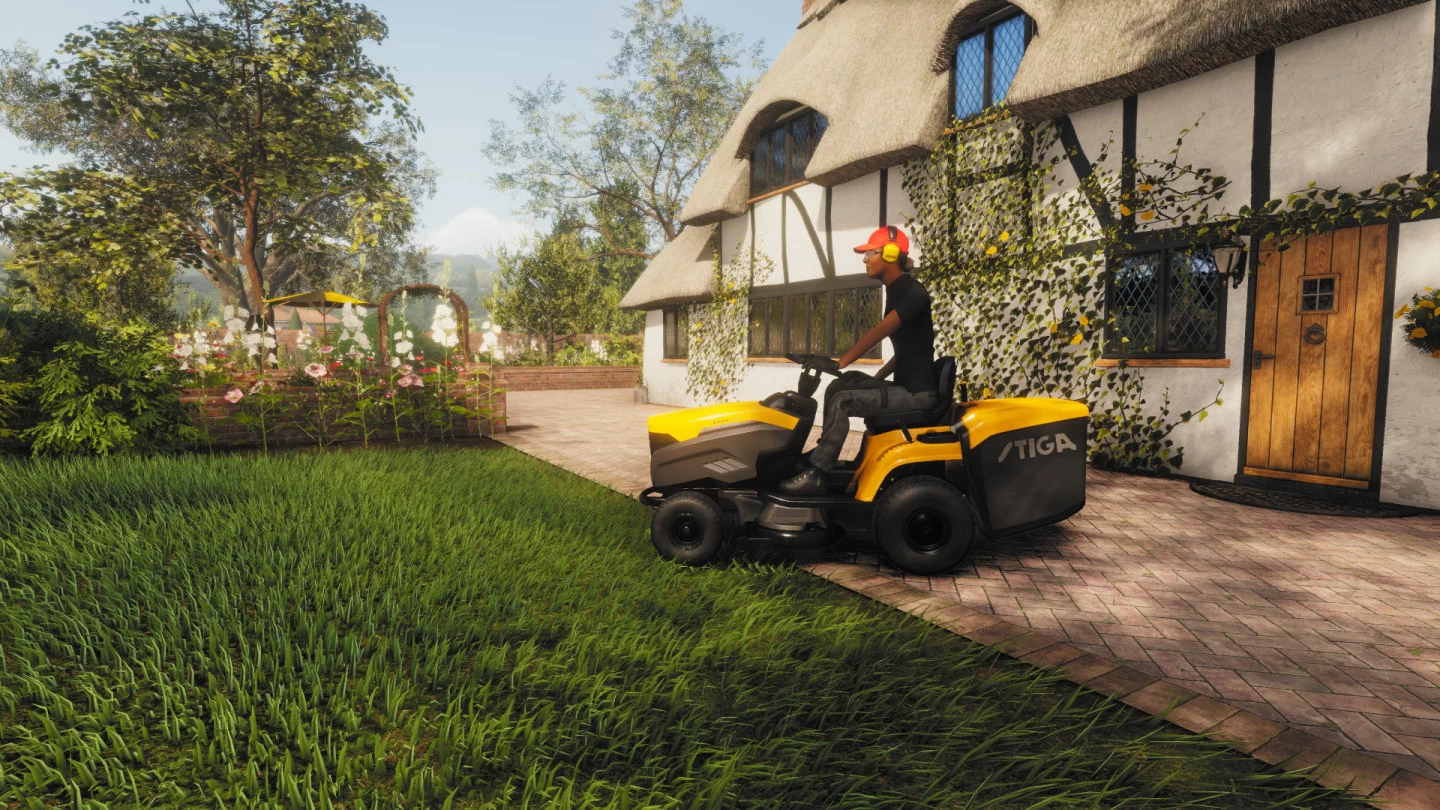 《Lawn Mowing Simulator》PS4/PS5中文版《草坪修剪模拟器》今日正式上市