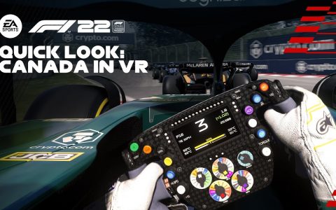 EA SPORTS《F1 22》PC 专属虚拟现实功能实机画面抢先曝光
