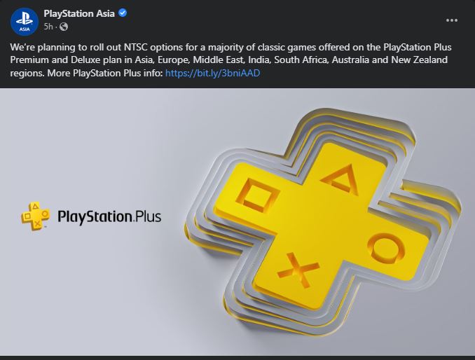 Sony听取反馈！为部分地区的PlayStation Plus经典游戏提供更流畅NTSC选项！