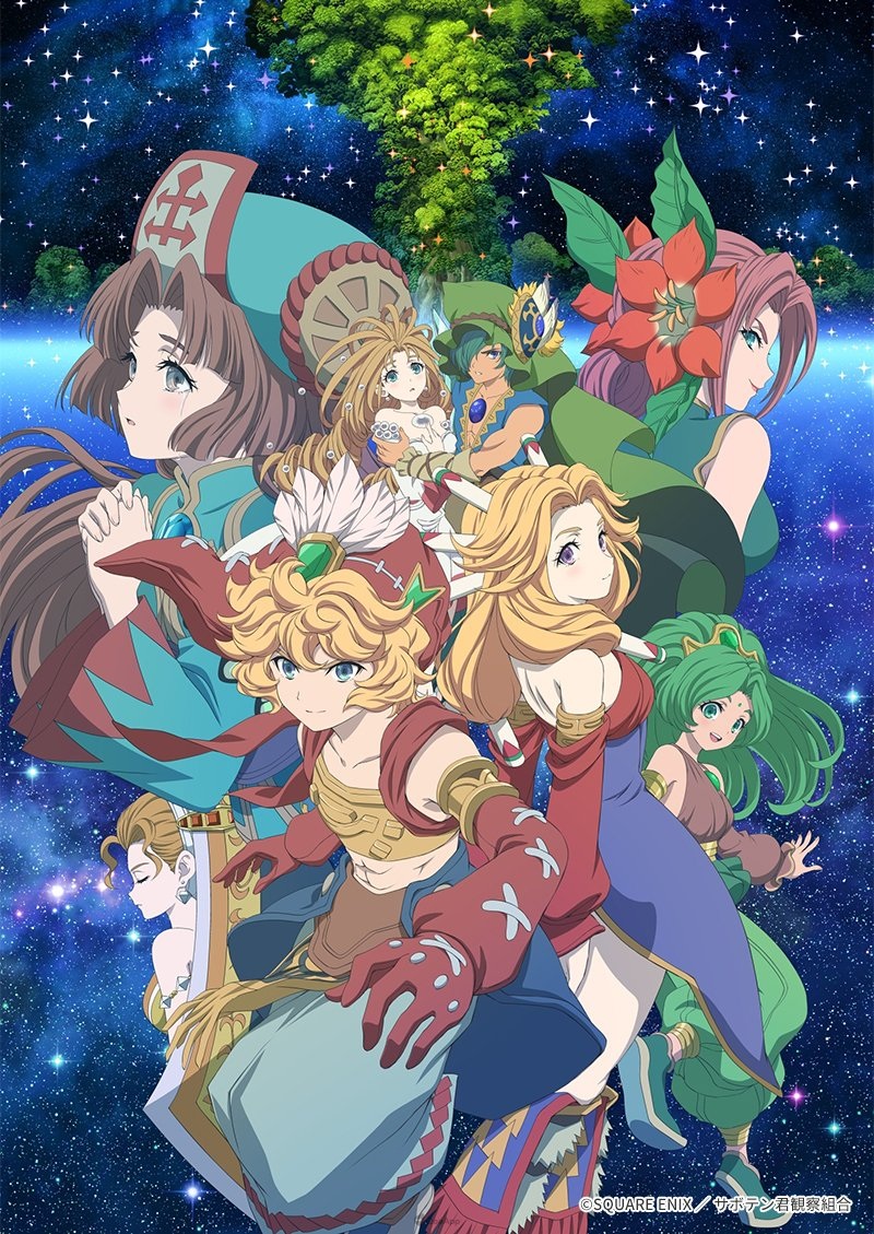 《圣剑传说 Legend of Mana》电视动画确定2022年10月开播 公开最新视觉海报&宣传视频