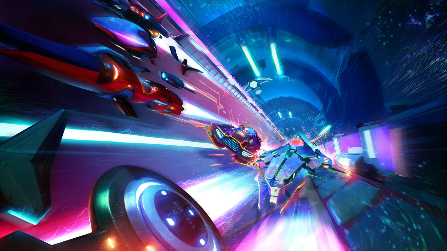 SF街机竞速游戏《Redout 2》PS4/PS5中文版今日上市