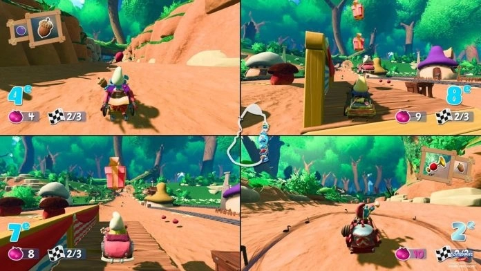 《Smurfs Kart 蓝色小精灵赛车》精灵村最快车手竞速赛即将开战