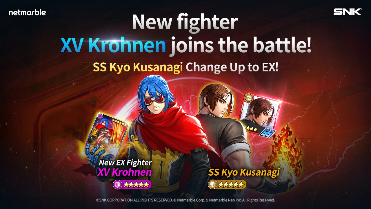 《THE KING OF FIGHTERS ALLSTAR》全新格斗家「XV柯隆」登场