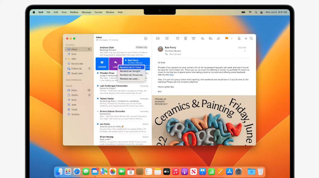 新操作系统「macOS Ventura」终于亮相，带来幕前调度与接续互通等新功能