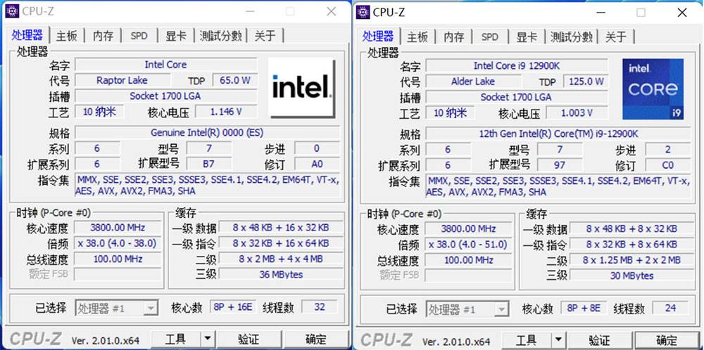 最新泄漏显示，Intel第13代 Raptor Lake 处理器将支持 DDR5-5600 和 DDR4，核心、快取也更多