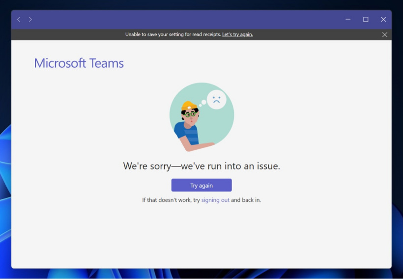 Microsoft Teams出现全球范围当机故障，官方Twiter回应：正在调查这个情况