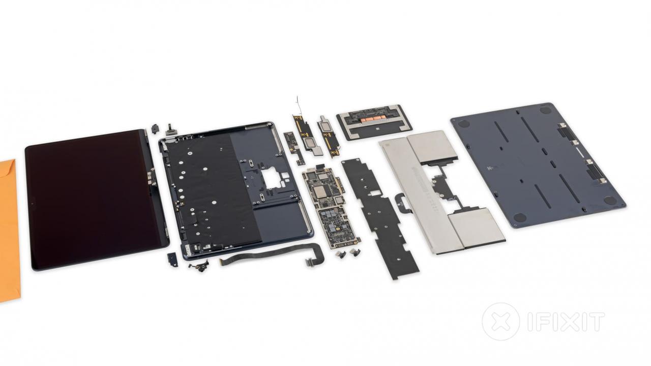 M2 MacBook Air 拆解总结：一台少了散热器超轻薄笔电