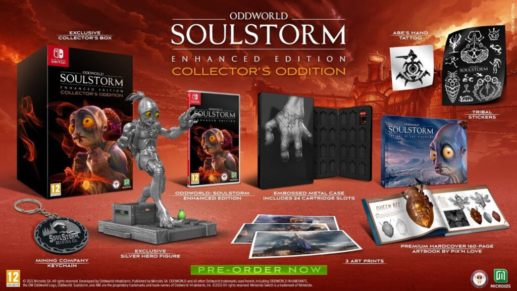 《Oddworld：Soulstorm》将会登陆Switch平台！实体限量收藏版现已开放预购！